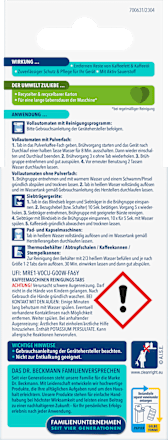 Maschinenreiniger Tabs Dr. Beckmann