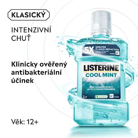 ústní voda Cool Mint Listerine