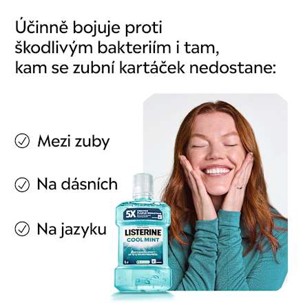 ústní voda Cool Mint Listerine