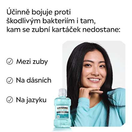 ústní voda Cool Mint Mild Taste Listerine