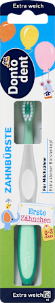 Dječja četkica za prve zubiće - posebno mekana, 0-3 god., više vrsta Dontodent
