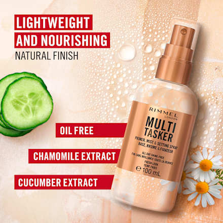 MULTI TASKER prajmer mist i sprej za setovanje šminke RIMMEL LONDON