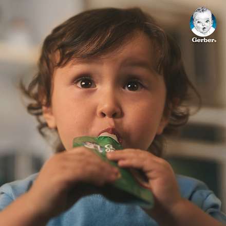 Bio gyümölcspüré alma 4 hónapos kortól Gerber Organic