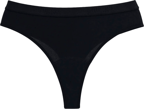 Periodenunterwäsche Active High-Rise leicht schwarz Gr. L snuggs