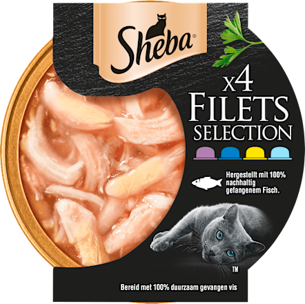 Nassfutter Katze Filets Selection Sheba