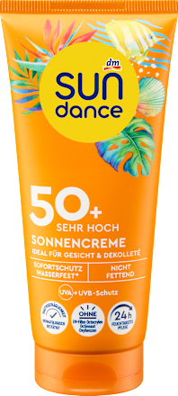 opalovací krém OF50+ SUNDANCE