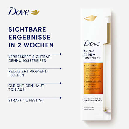 Körperlotion Serum 4in1 Dove