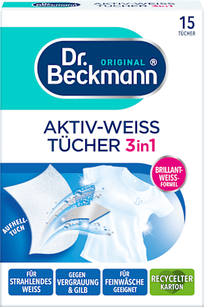 Aufhelltücher Aktiv-Weiß Dr. Beckmann