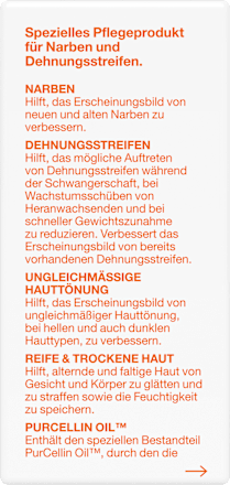 Hautpflege-Öl bei Narben und Dehnungsstreifen Bi-Oil