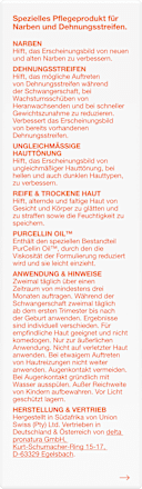 Körperöl Narben und Dehnungsstreifen Bi-Oil