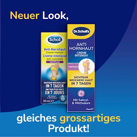 Fußcreme Anti Hornhaut intensiv Scholl
