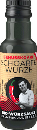 Schoarfe Würze Bio-Würzsauce mit Chili GENUSSKOARL