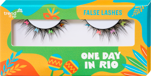 Künstliche Wimpern One Day In Rio 020 (1 Paar) trend !t up
