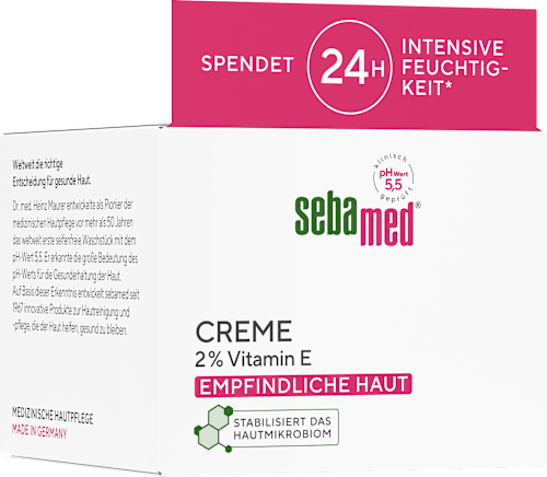 Feuchtigkeitscreme, 2% Vitamin E sebamed