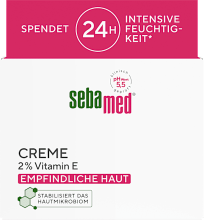 Feuchtigkeitscreme, 2% Vitamin E sebamed