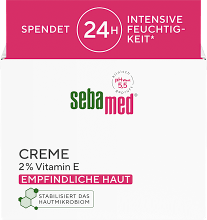 Feuchtigkeitscreme, 2% Vitamin E sebamed