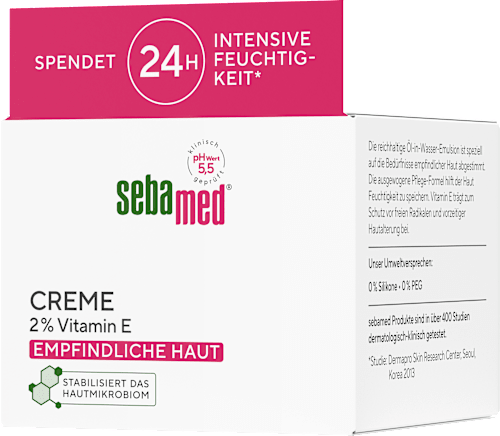 Feuchtigkeitscreme, 2% Vitamin E sebamed