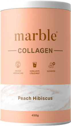 Kollagenpulver Peach Hibiscus marble