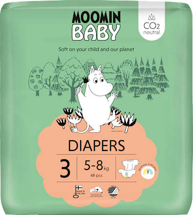 Windeln Gr. 3 (5-8 kg) Moomin Baby