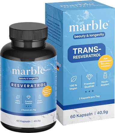 Resveratrol Kapseln 60 St marble