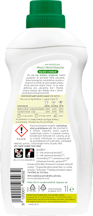 Univerzálny prací prostriedok Alpská sviežosť planet pure