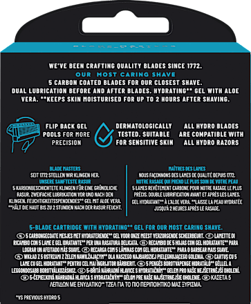 Rasierklingen, Hydro 5 WILKINSON SWORD