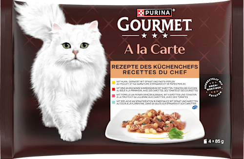 Nassfutter Katze A la Carte Fisch & Fleisch Purina Gourmet