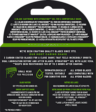 Rasierklingen, Hydro 3 WILKINSON SWORD