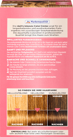 barva na vlasy Intensiv Color Creme 8.7 sahara blond réell‘e