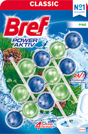 Power Aktiv osvježivač WC školjke – Pine Bref