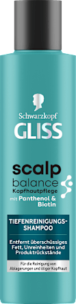 Shampoo Tiefenreinigung Scalp Balance Schwarzkopf GLISS