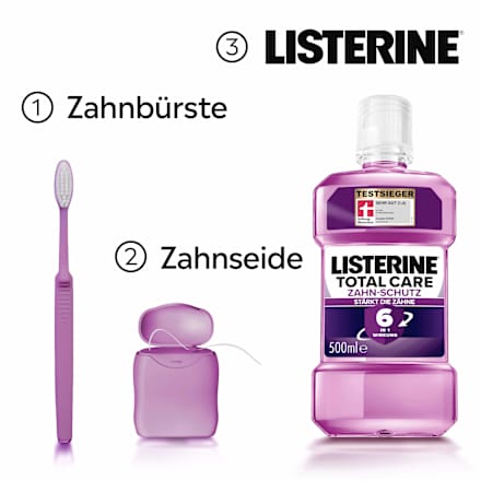 Mundspülung Total Care Zahnschutz  Listerine