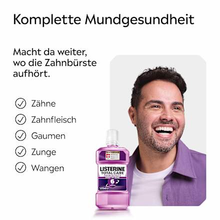 Mundspülung Total Care Zahnschutz  Listerine