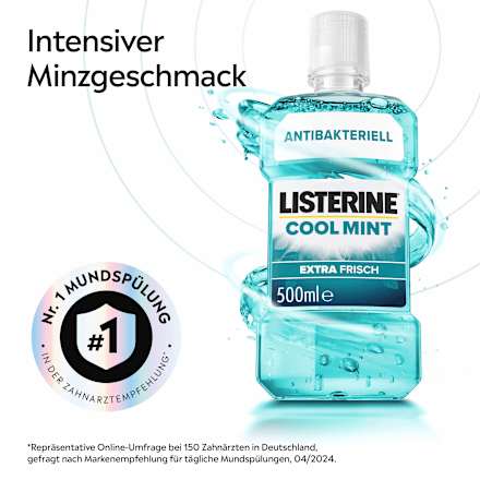 Mundspülung Cool Mint Listerine