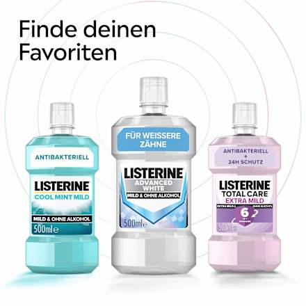 Mundspülung Advanced White  Listerine