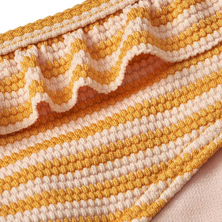 Bikini mit Rüschen, gelb, Gr. 110/116 PUSBLU