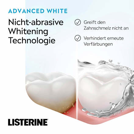 Mundspülung Advanced White  Listerine