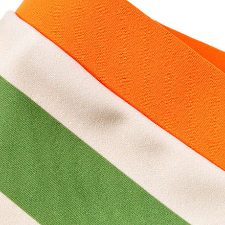 Badehose mit Streifen-Muster, grün & beige, Gr. 122/128 PUSBLU