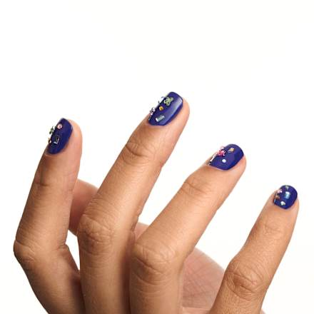 Nagelsticker Set It's A Rainbow Bling essence