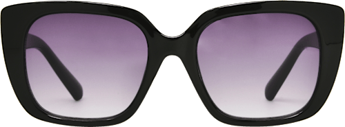 Ženske sunčane naočale u sjajnoj crnoj boji SUNDANCE