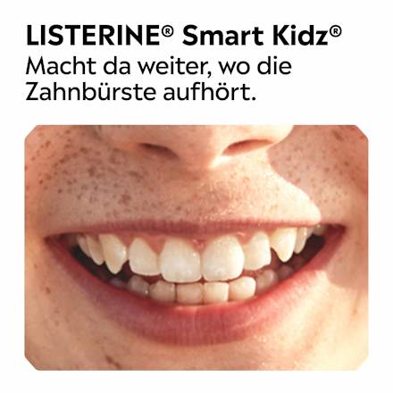 Mundspülung Junior Smart Kidz, ab 6 Jahren Listerine