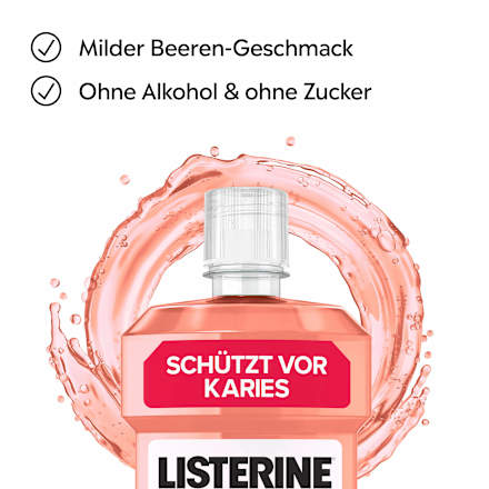 Mundspülung Junior Smart Kidz, ab 6 Jahren Listerine