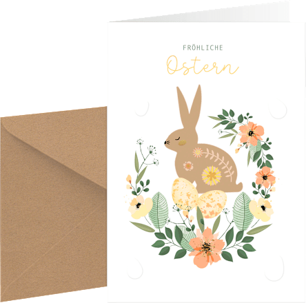 Grußkarte Ostern Mehrstückpackung CACTUS