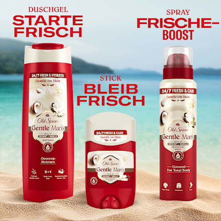 Duschgel Gentle Man´s Coconut & Vanilla 3in1 Old Spice