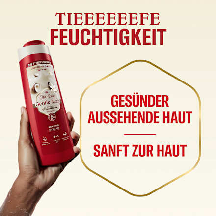Duschgel Gentle Man´s Coconut & Vanilla 3in1 Old Spice