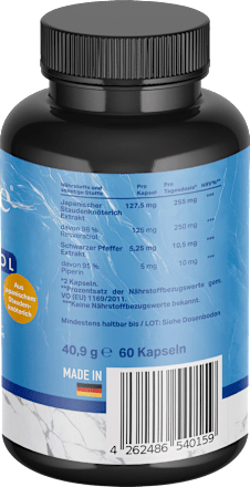 Resveratrol Kapseln 60 St marble