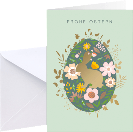 Grußkarte Ostern Mehrstückpackung CACTUS