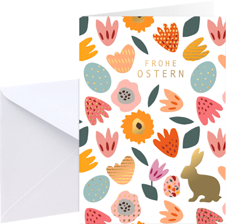 Grußkarte Ostern Mehrstückpackung CACTUS