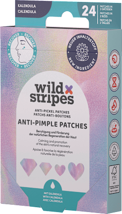 Anti Pickel Patches Diamond Recover Wild Stripes