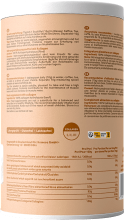 Kollagenpulver Geschmacksneutral marble